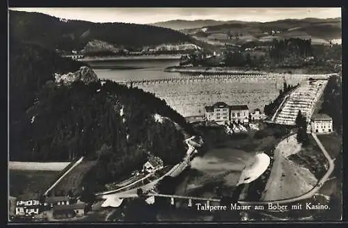 AK Mauer, Talsperre mit Kasino