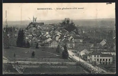 AK Morestel, Vue generale cote nord