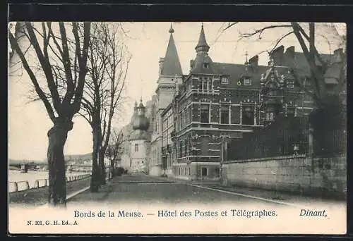 AK Dinant, Hotel des Postes et Telegraphes