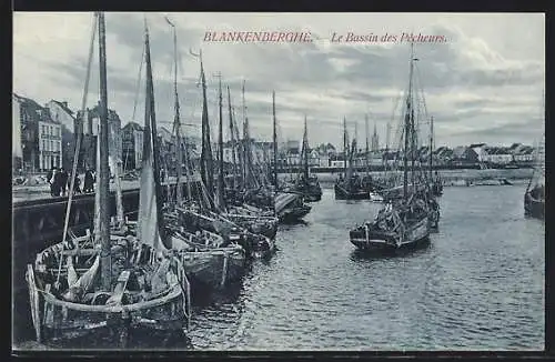 AK Blankenberghe, Le Bassin des Pecheurs