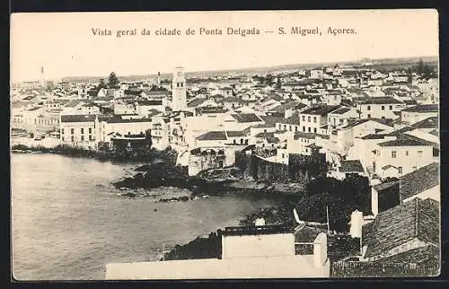 AK St. Miguel /Acores, Vista geral cidade de Ponta Delgada