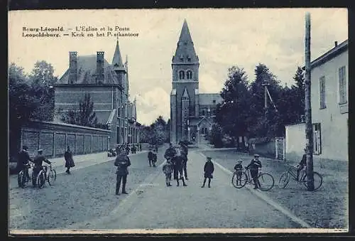 AK Leopoldsburg, Kerk en het Postkantoor