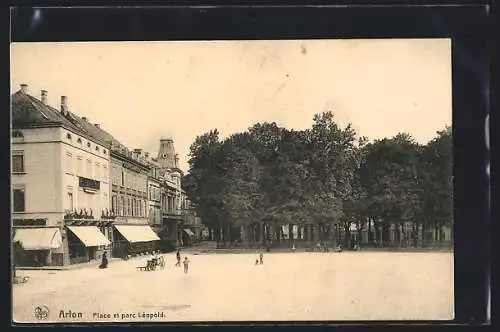 AK Arlon, Place et parc Léopold