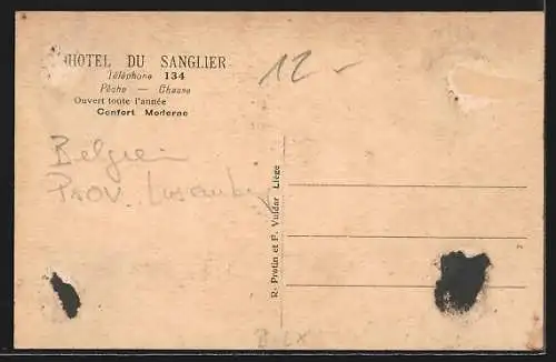 AK Durbuy, Hotel du Sanglier