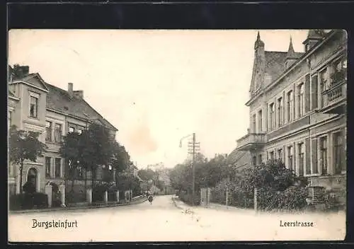 AK Burgsteinfurt, Partie in der Leerstrasse