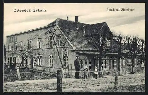 AK Grömitz, Ostseebad, Pensionat Steinbach