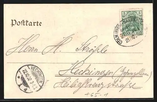 AK Gerolstein, Bahnhof, Burchenloch, Linde und Munterley