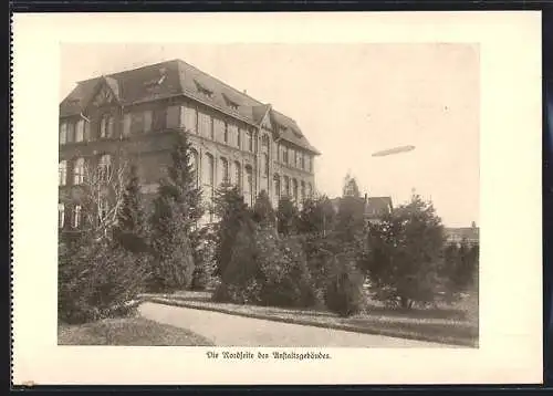 AK Berlin-Dahlem, Lehr- und Forschungsanstalt für Gartenbau, Nordseite des Anstaltsgebäudes