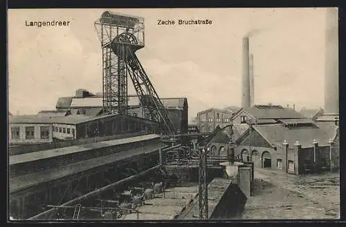 AK Langendreer, Kohlen-Zeche Bruchstrasse