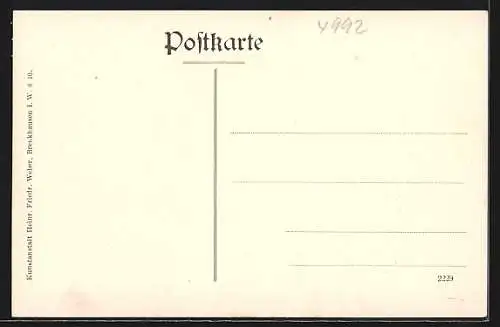 AK Espelkamp, Gasthof Waldfrieden von Carl Peper