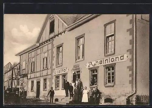 AK Neunkirchen /Siegerland, Gasthof Rheinland