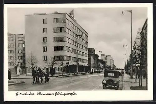 AK Gotenhafen, Hermann Göringstrasse,