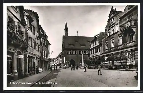 AK Lahr i. B., Partie beim alten Rathaus