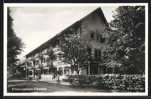 AK Bad Rippoldsau /Bad. Schwarzwald, Erholungsheim Klösterle, Gasthaus