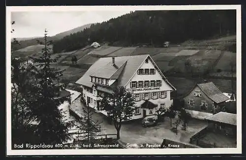 AK Bad Rippoldsau, Gasthaus und Pension z. Kranz