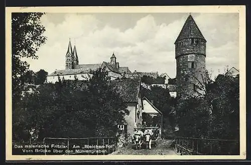 AK Fritzlar, Brücke über den Mühlengraben