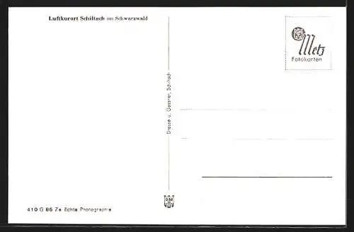 AK Schiltach /Schwarzw., Ortsansicht aus der Vogelschau