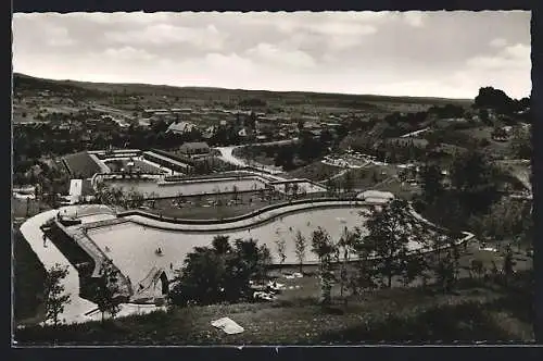 AK Lahr / Baden, Terrassenbad in der Wolfsgurgel