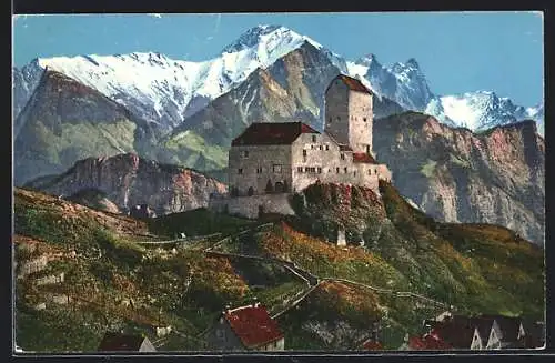 AK Sargans, Schloss Sargans mit Falknis