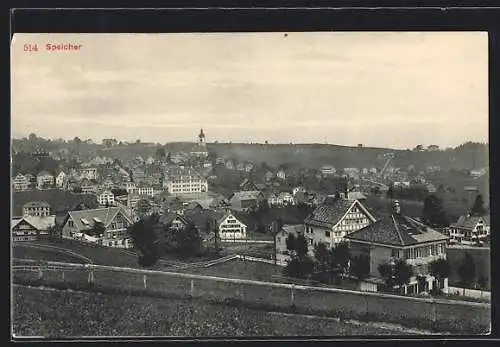 AK Speicher, Teilansicht mit Kirche