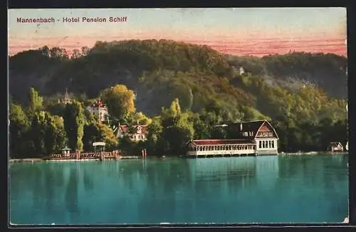 AK Mannenbach, Hotel Pension Schiff am Wald