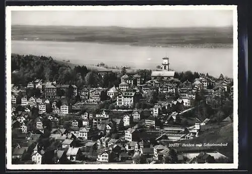 AK Heiden, Teilansicht mit Schwimmbad