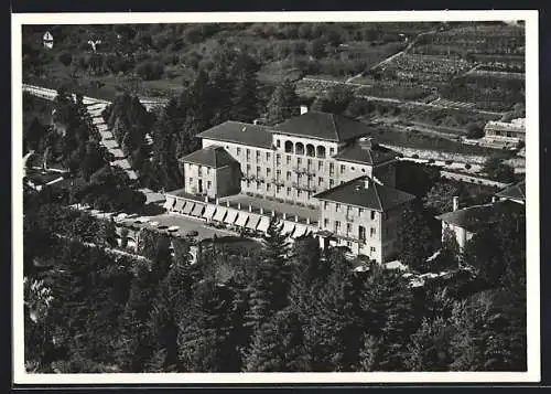 AK Brissago, Hôtel Brenscino, Fliegeraufnahme