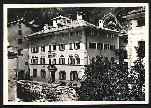 AK Soglio, Hotel Willy im Palazzo Salis