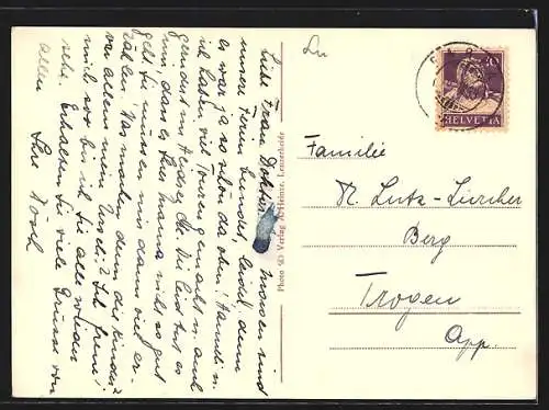 AK Parpan, Teilansicht gegen Rothorn