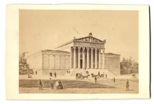 Fotografie Max Ravizza, München, Ansicht München, das Kunstausstellunggebäude nach Max Ravizza