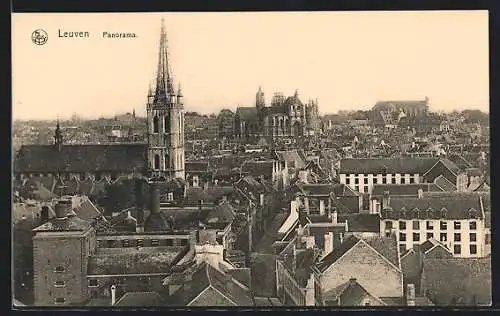 AK Leuven, Panorama mit Kirche