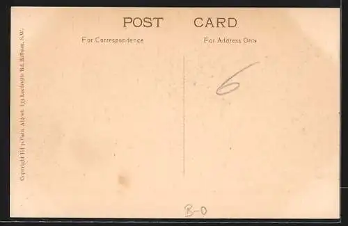 AK Termonde, Ruins of wool spinning factory, European War 1914-15