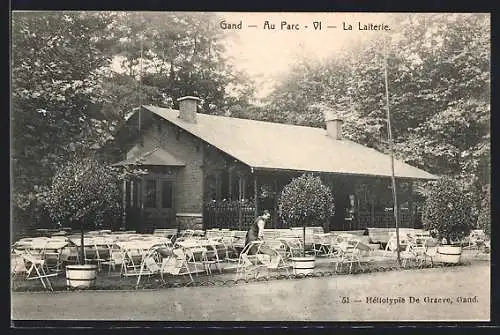 AK Gand, Au Parc, La Laiterie, Cafe