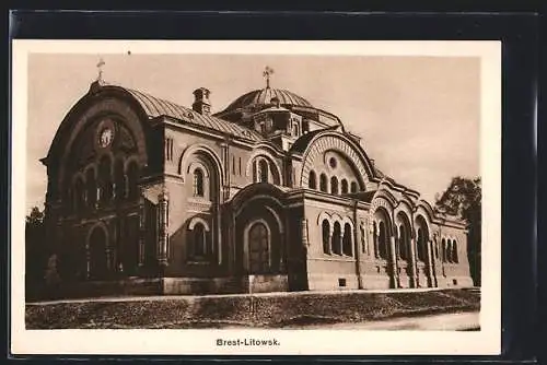 AK Brest-Litowsk, Vor der orthodoxen Kirche