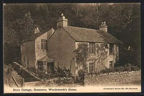 AK Grasmere, Dove Cottage, Wordsworth`s Home