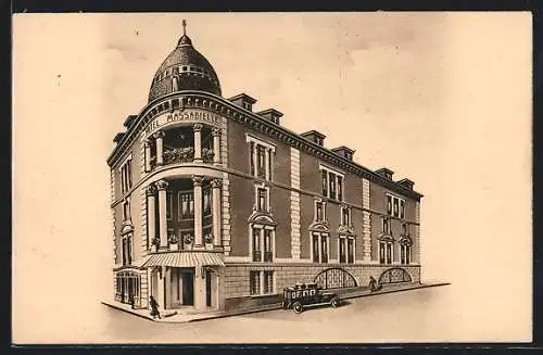 AK Lourdes, Hotel Massabielle