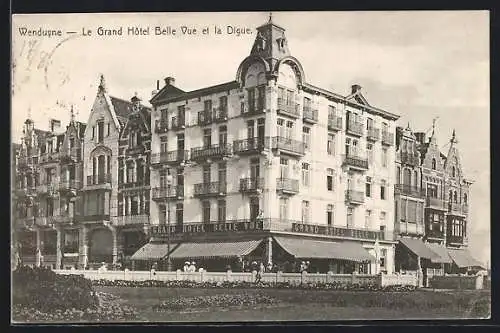 AK Wenduyne, Le Grand Hotel Belle Vue et la Digue