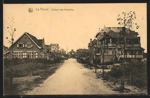 AK La Panne, Avenue des Mouettes