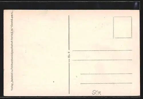 AK Nisch, Panorama, Im Vordergrund der Friedhof