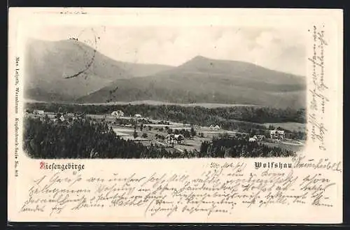 AK Wolfshau /Riesengebirge, Panorama