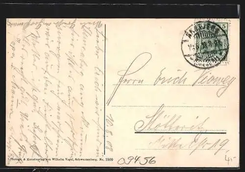 AK Annaberg / Erzg., Ortsansicht