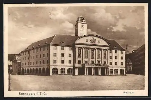 AK Sonneberg i. Thür., Rathaus