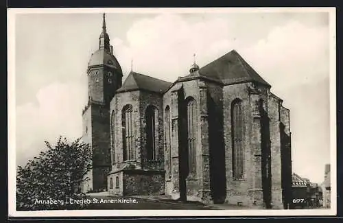 AK Annaberg i. Erzgeb., St. Annenkirche