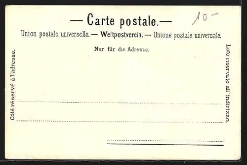 AK Zürich, Hotel Bellevue