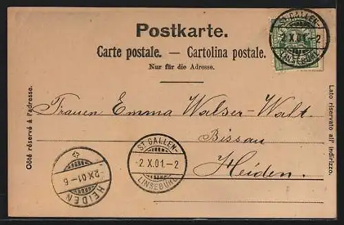 AK St. Gallen, Marktplatz