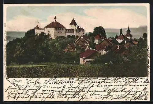 AK Kyburg, Schloss mit Umgebung
