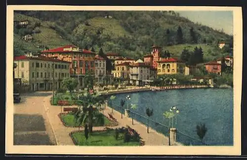 AK Ponte Tresa, Il Quai, Anlagen am Quai