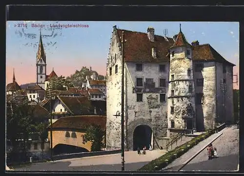 AK Baden, Landvogteischloss