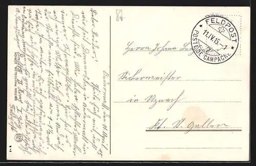 AK Andermatt, Ortspanorama mit Furka im Winter