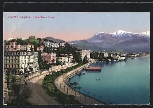 AK Lugano-Paradiso, Quai